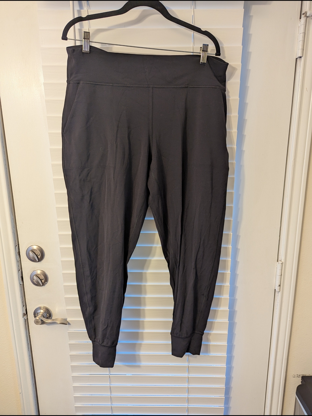 lululemon athletica Black High-Rise Jogger Pants